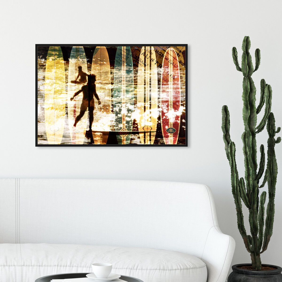 54x36/Framed Canvas/BFL