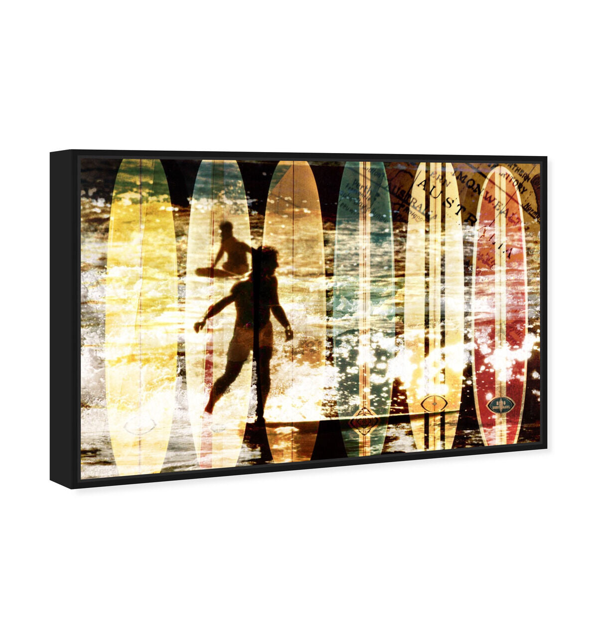 54x36/Framed Canvas/BFL