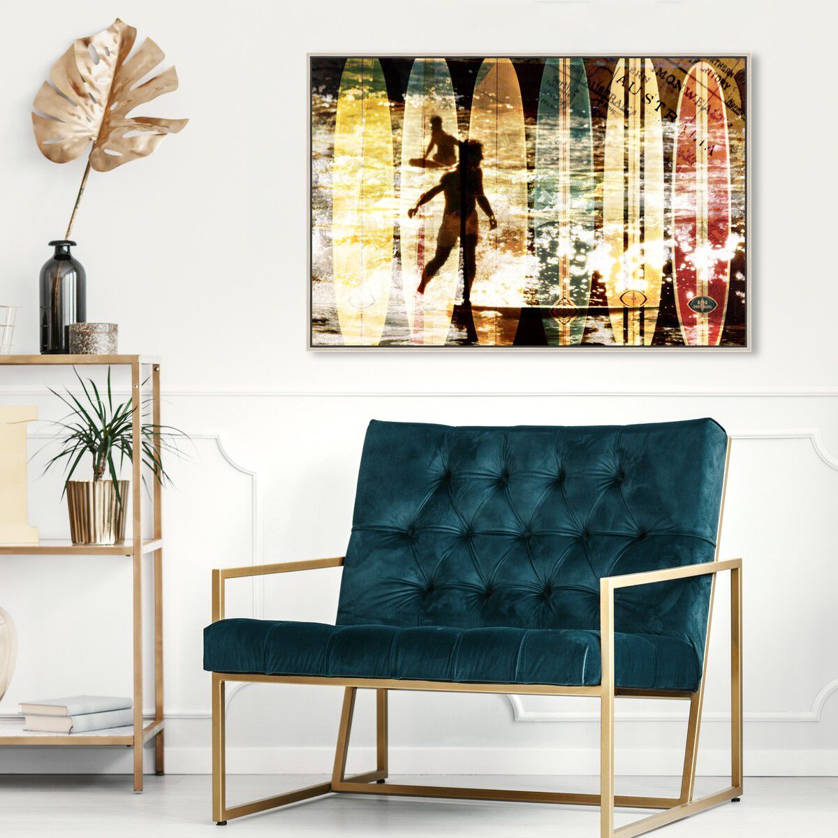 54x36/Framed Canvas/CFL