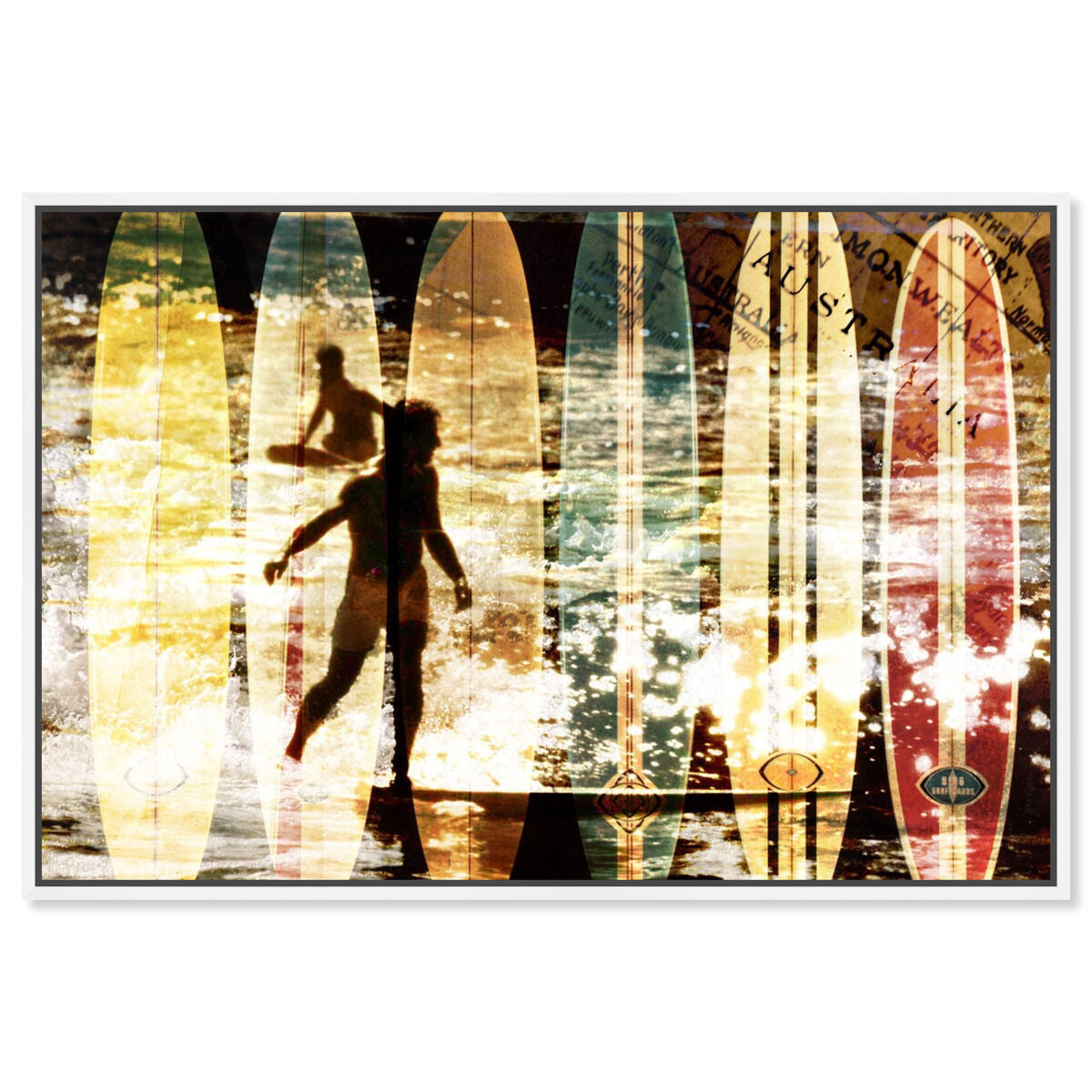 54x36/Framed Canvas/WFL