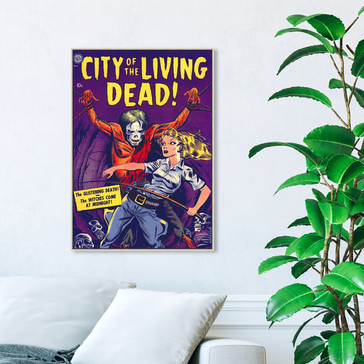 36x54/Framed Canvas/CFL