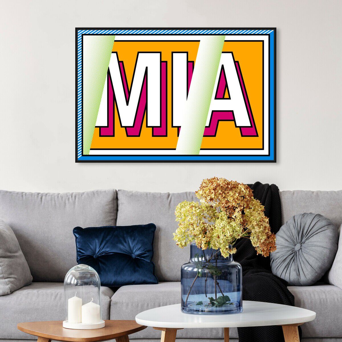 54x36/Framed Canvas/BFL