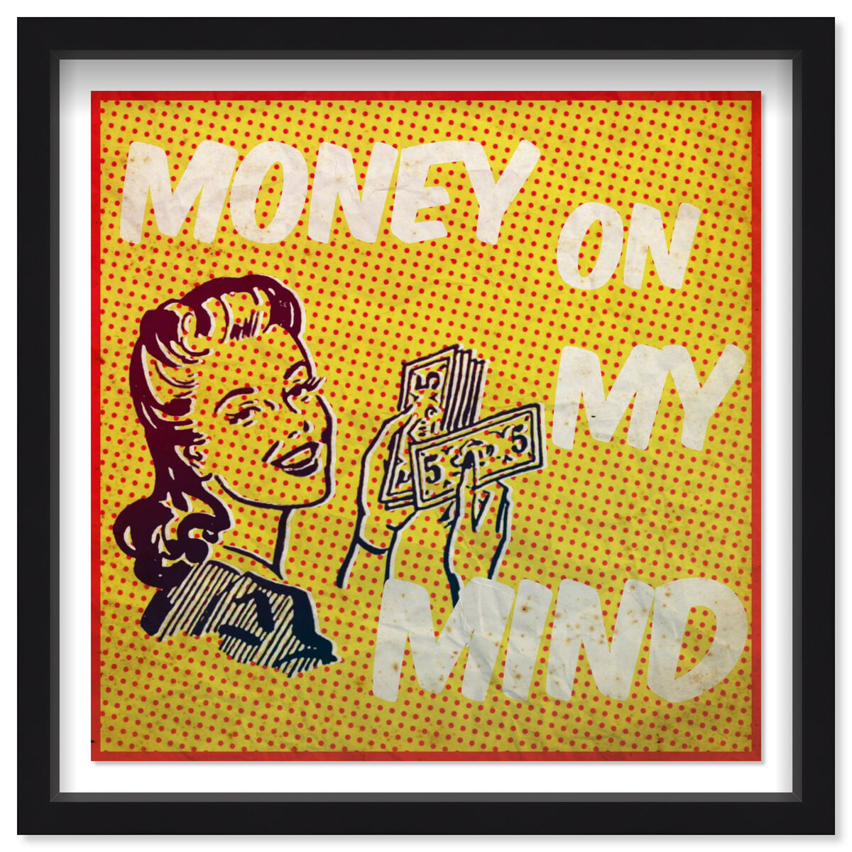 Money on My Mind | Wall Art by Oliver Gal