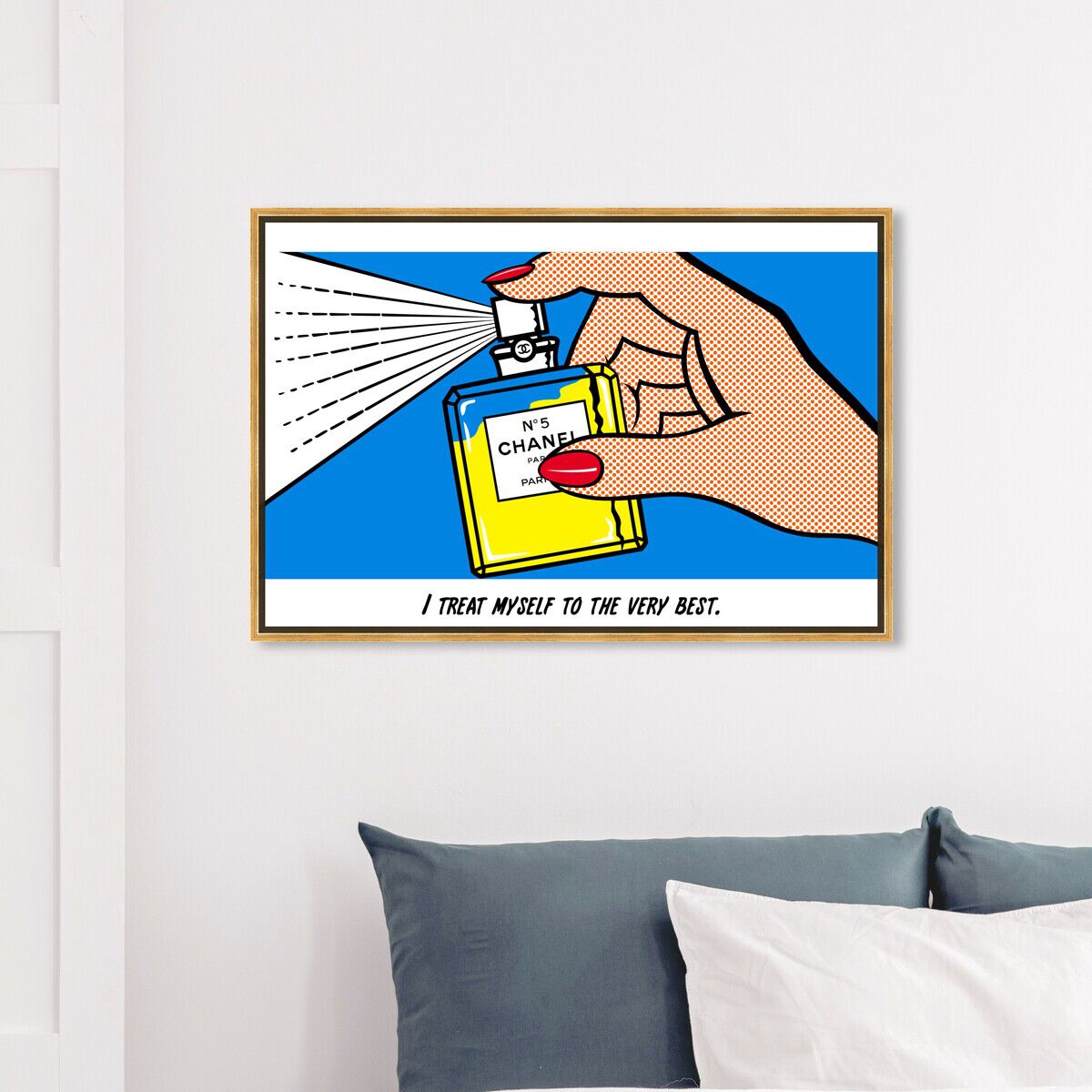 54x36/Framed Canvas/PSGLD