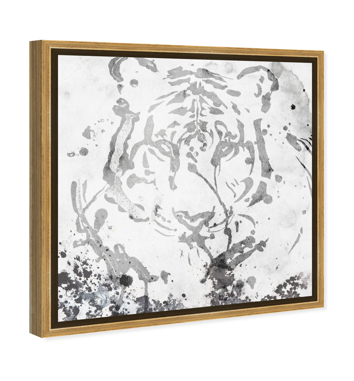 40x40/Framed Canvas/PSGLD