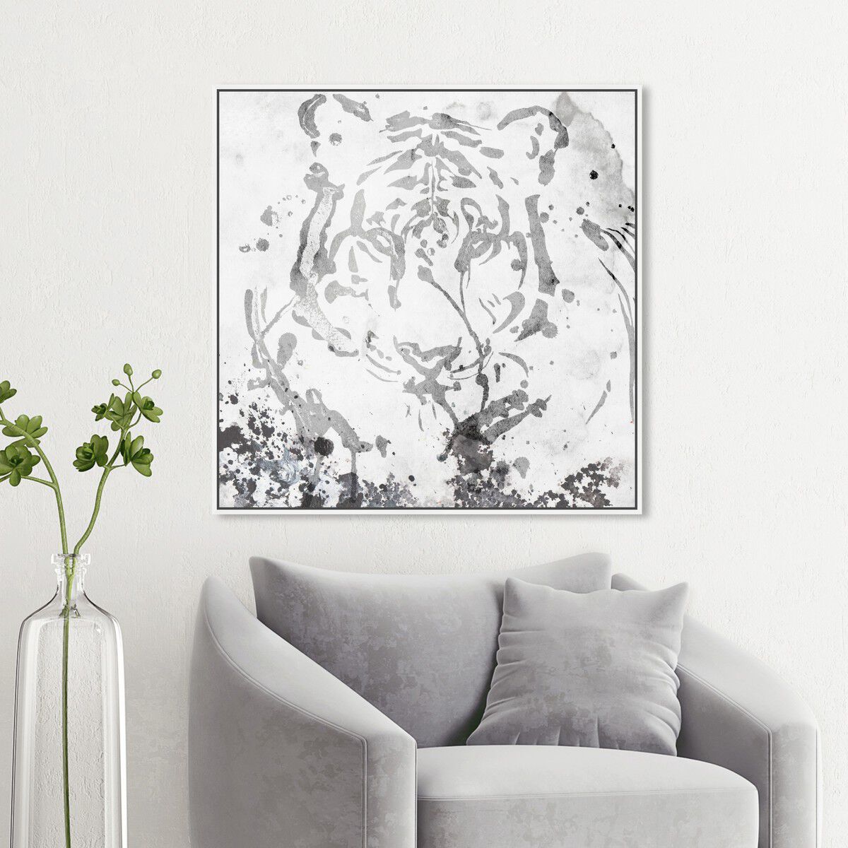 40x40/Framed Canvas/WFL