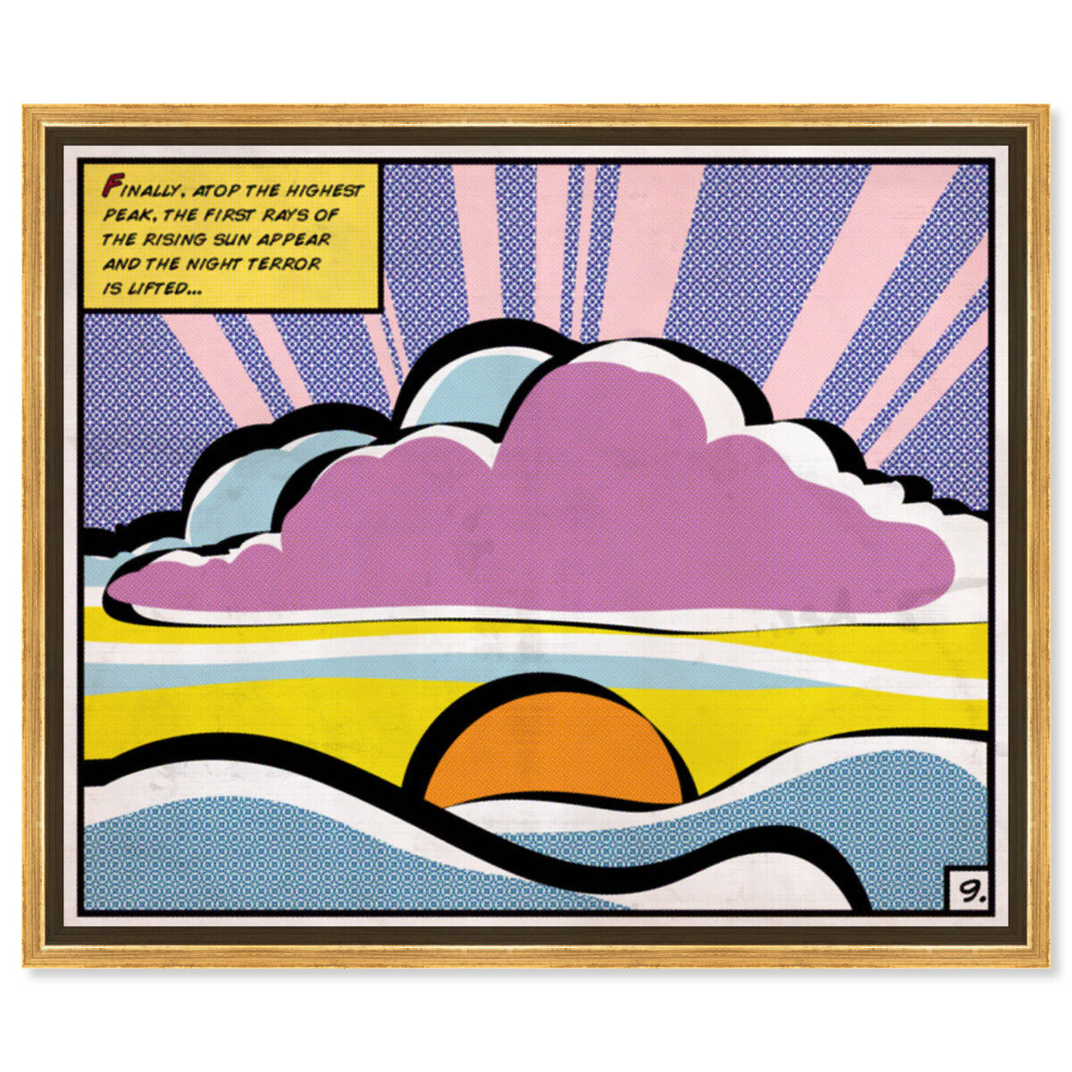 45x36/Framed Canvas/PSGLD