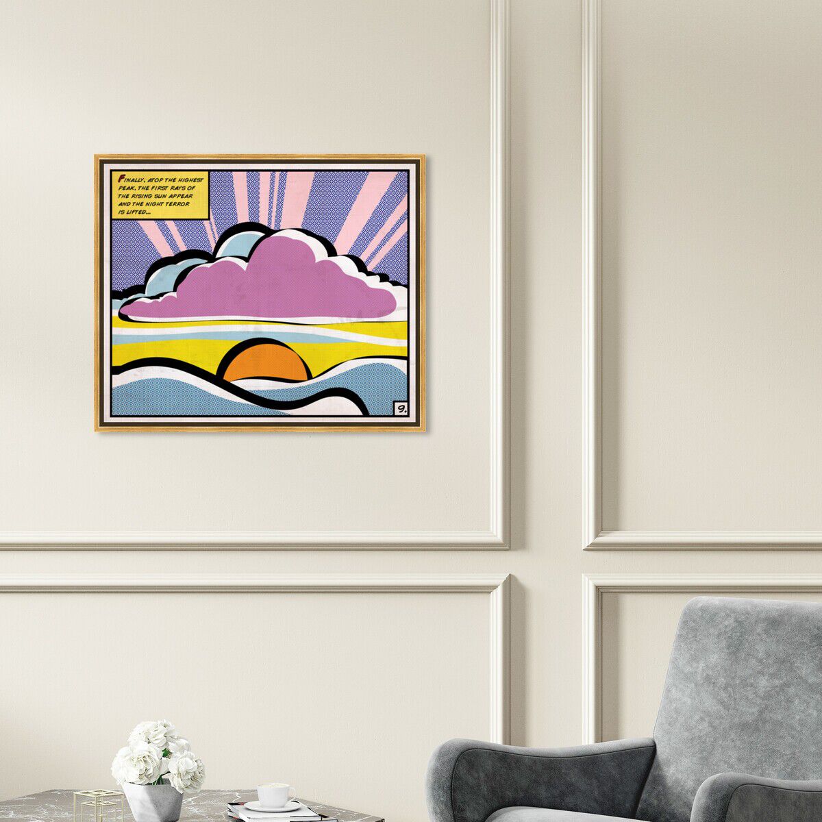 45x36/Framed Canvas/PSGLD