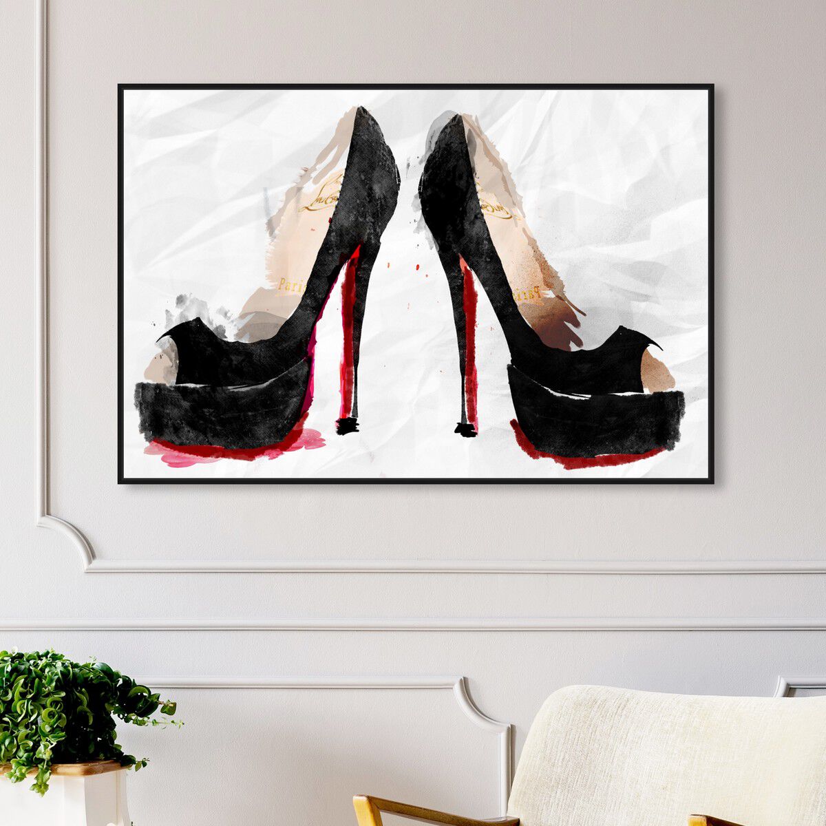 54x36/Framed Canvas/BFL
