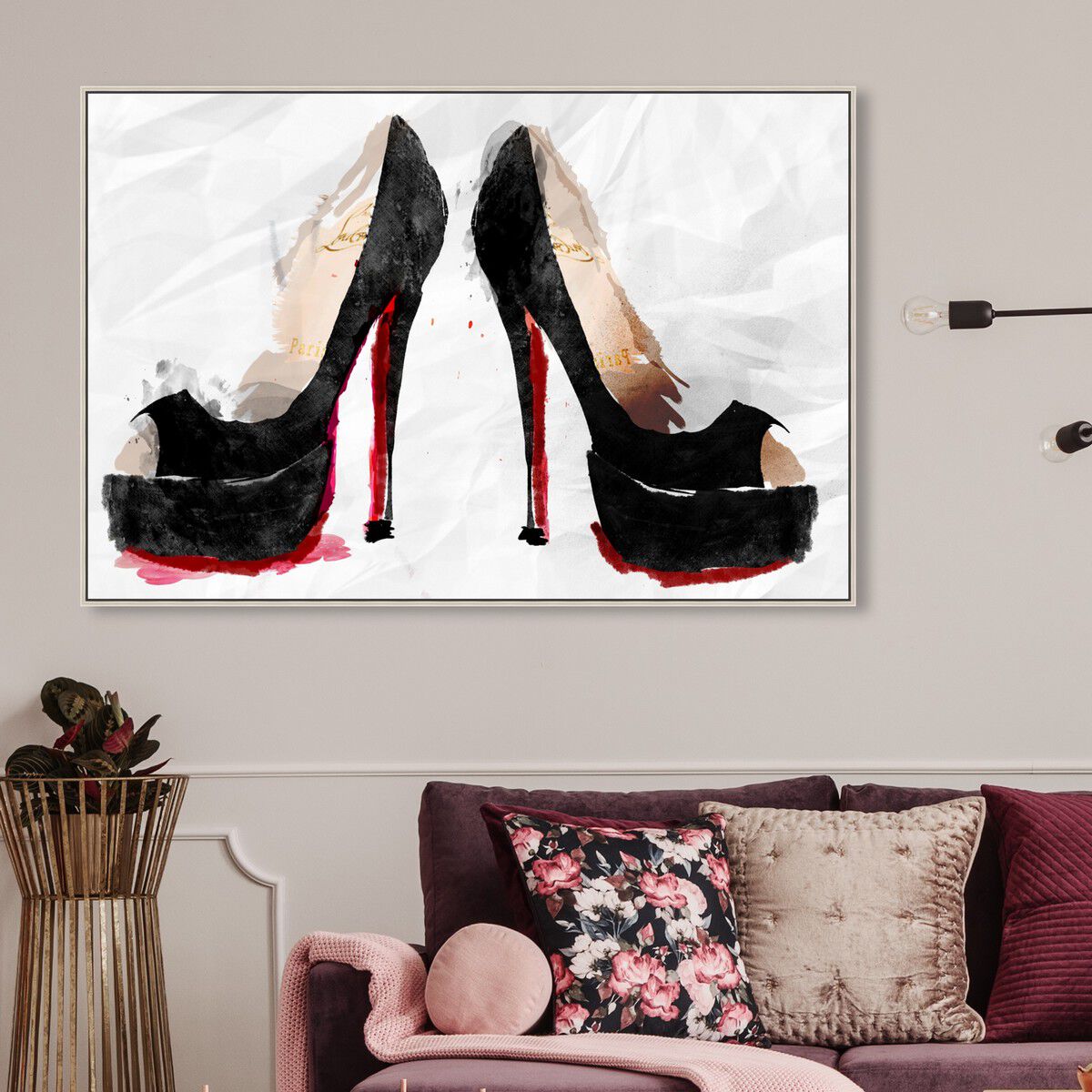 54x36/Framed Canvas/CFL