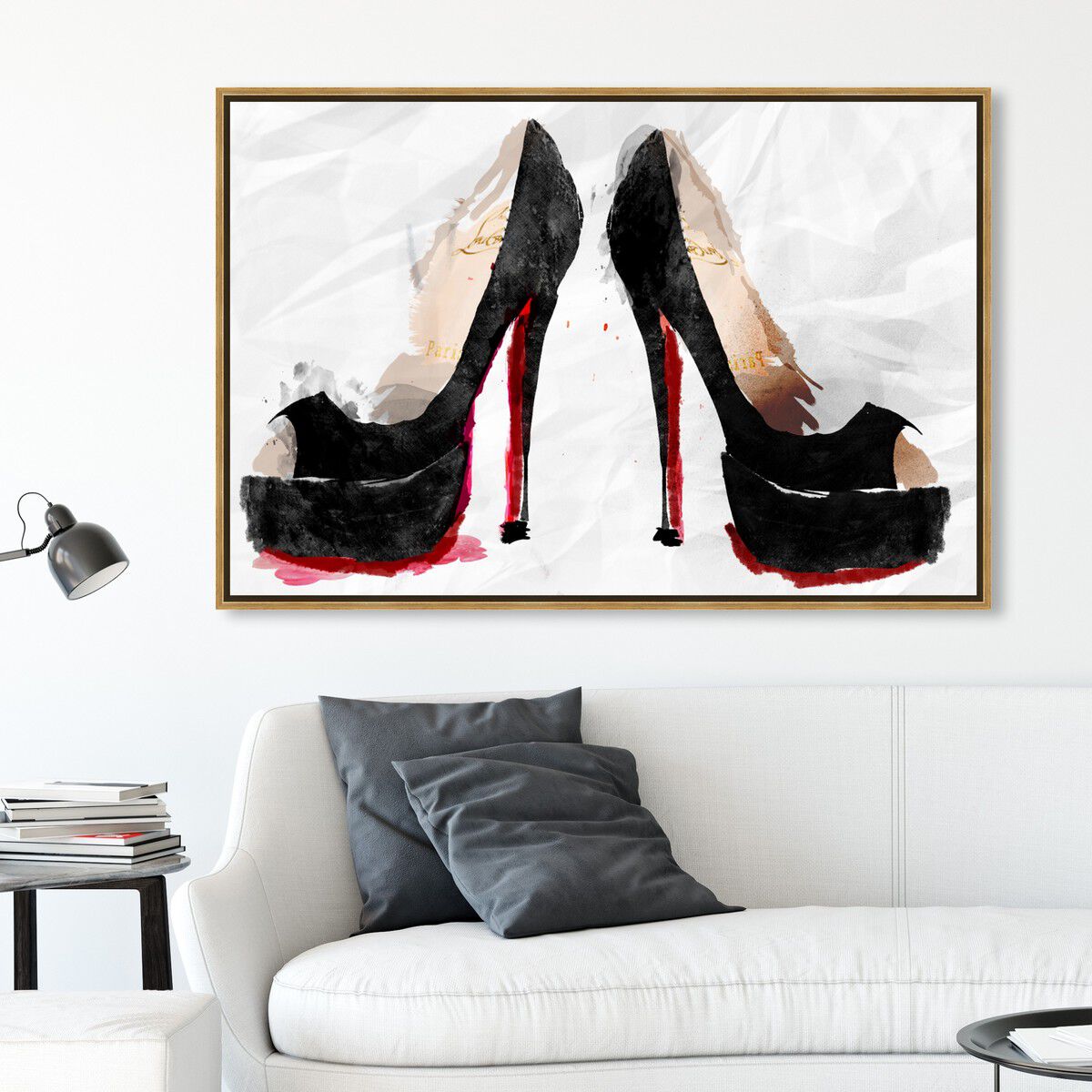 54x36/Framed Canvas/PSGLD