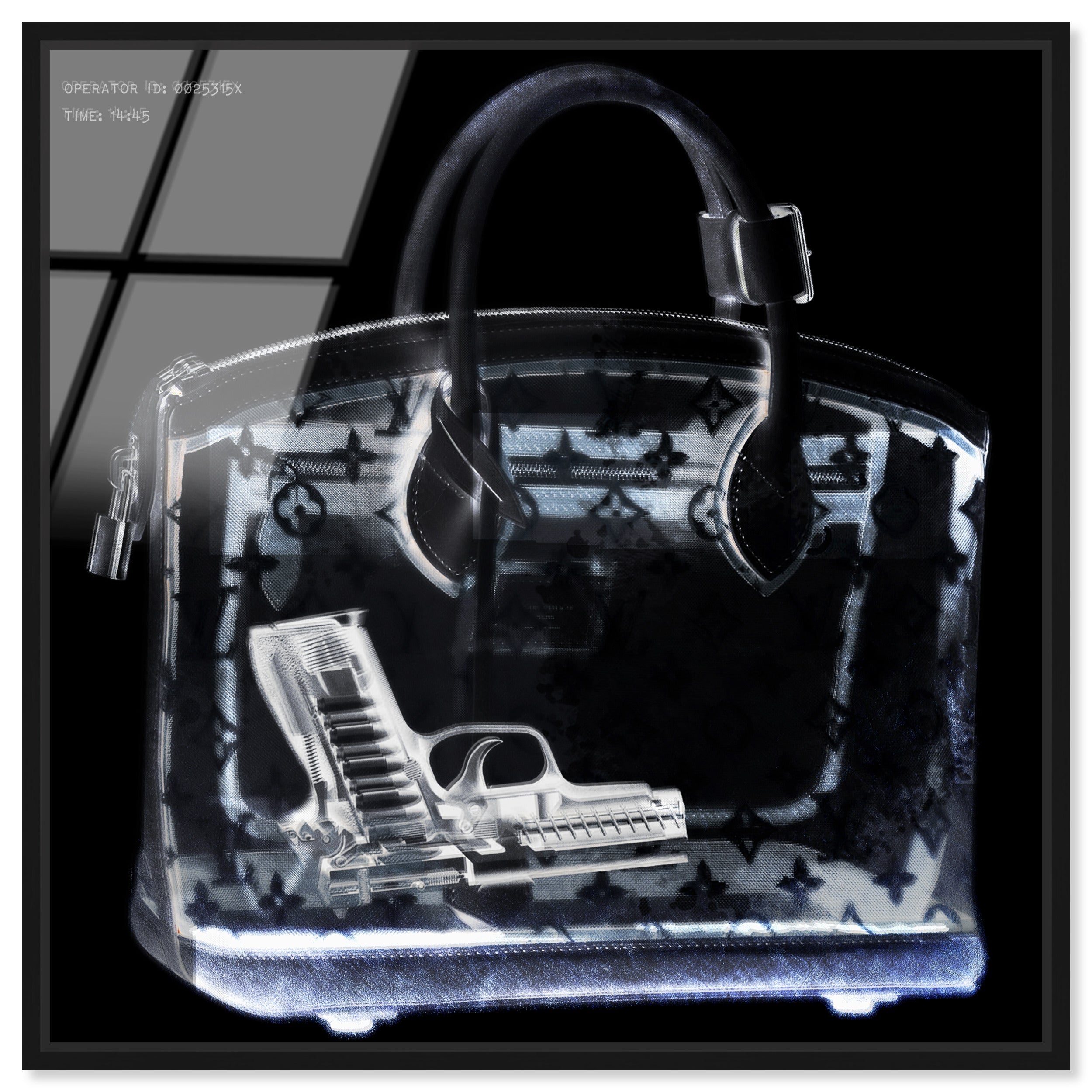 Oliver Gal☆ミラー Louis Vuitton Couture X Ray | Fashion and Glam Wall Art by Oliver Gal