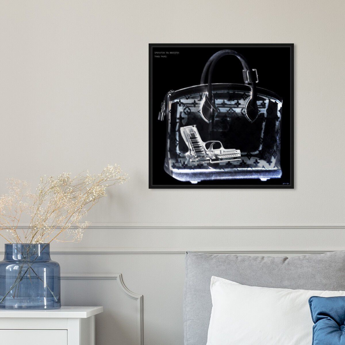 40x40/Framed Canvas/BFL