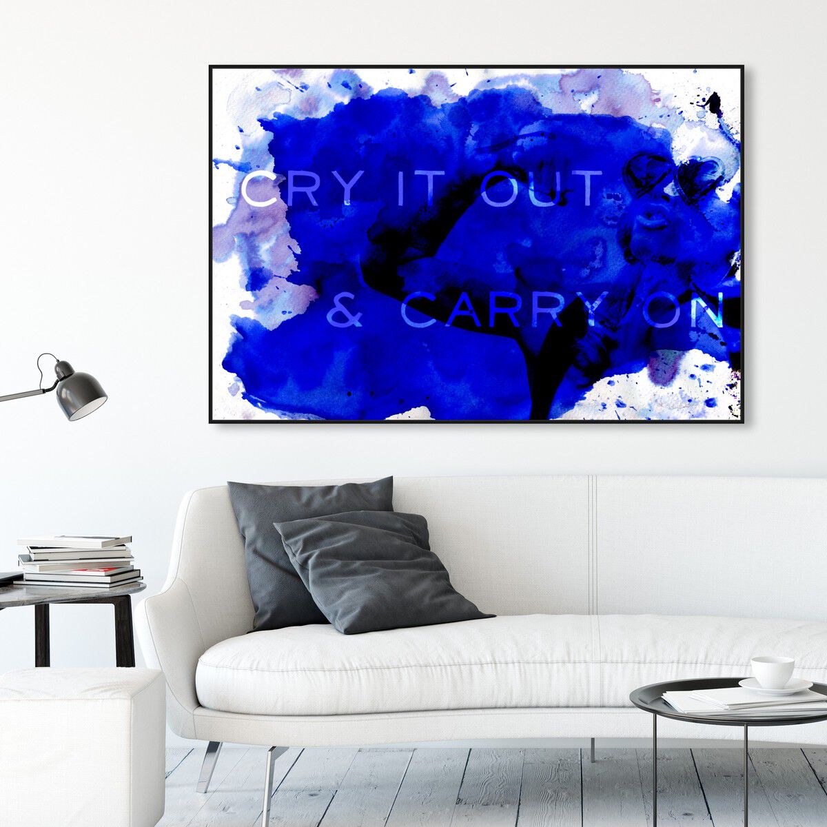 54x36/Framed Canvas/BFL