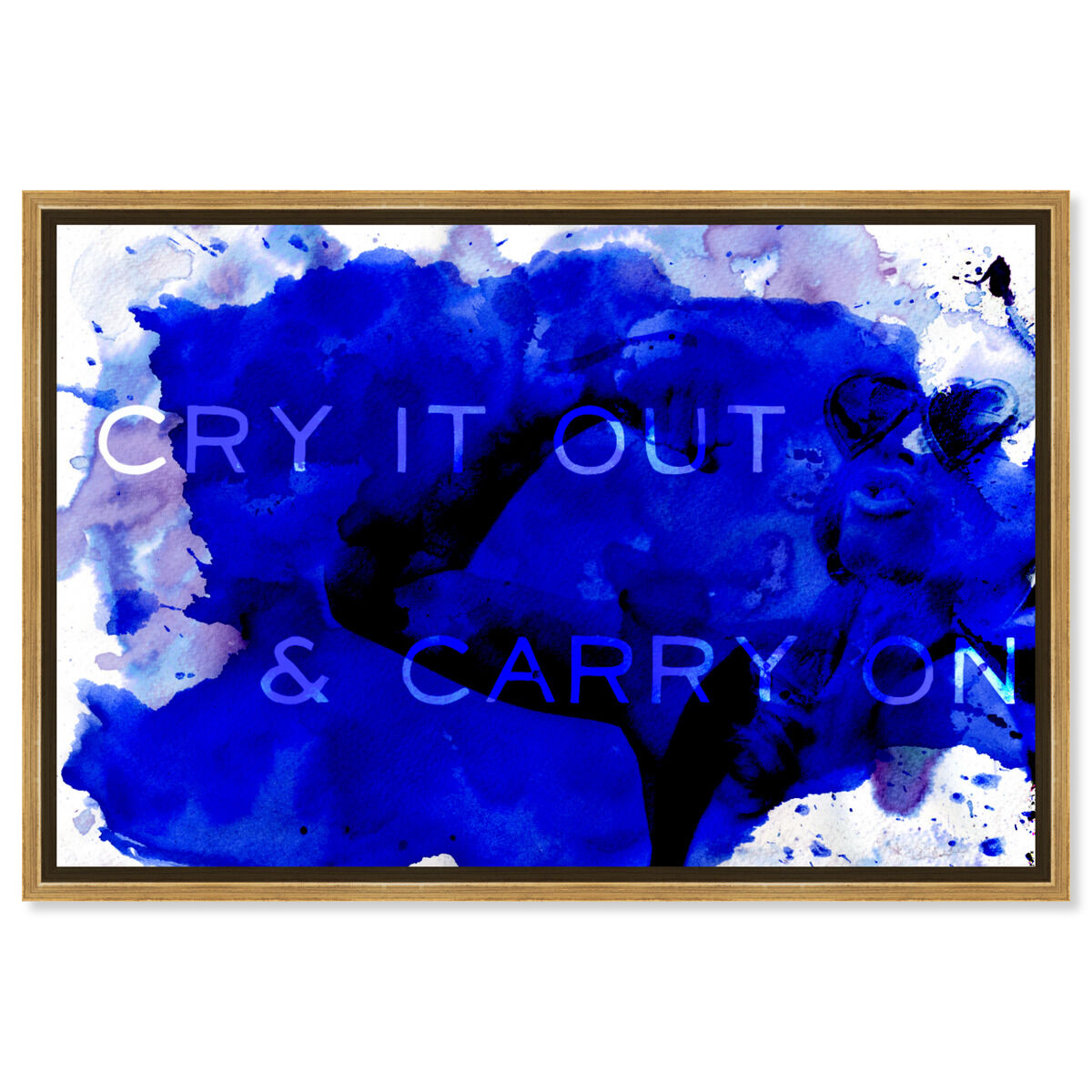 54x36/Framed Canvas/PSGLD
