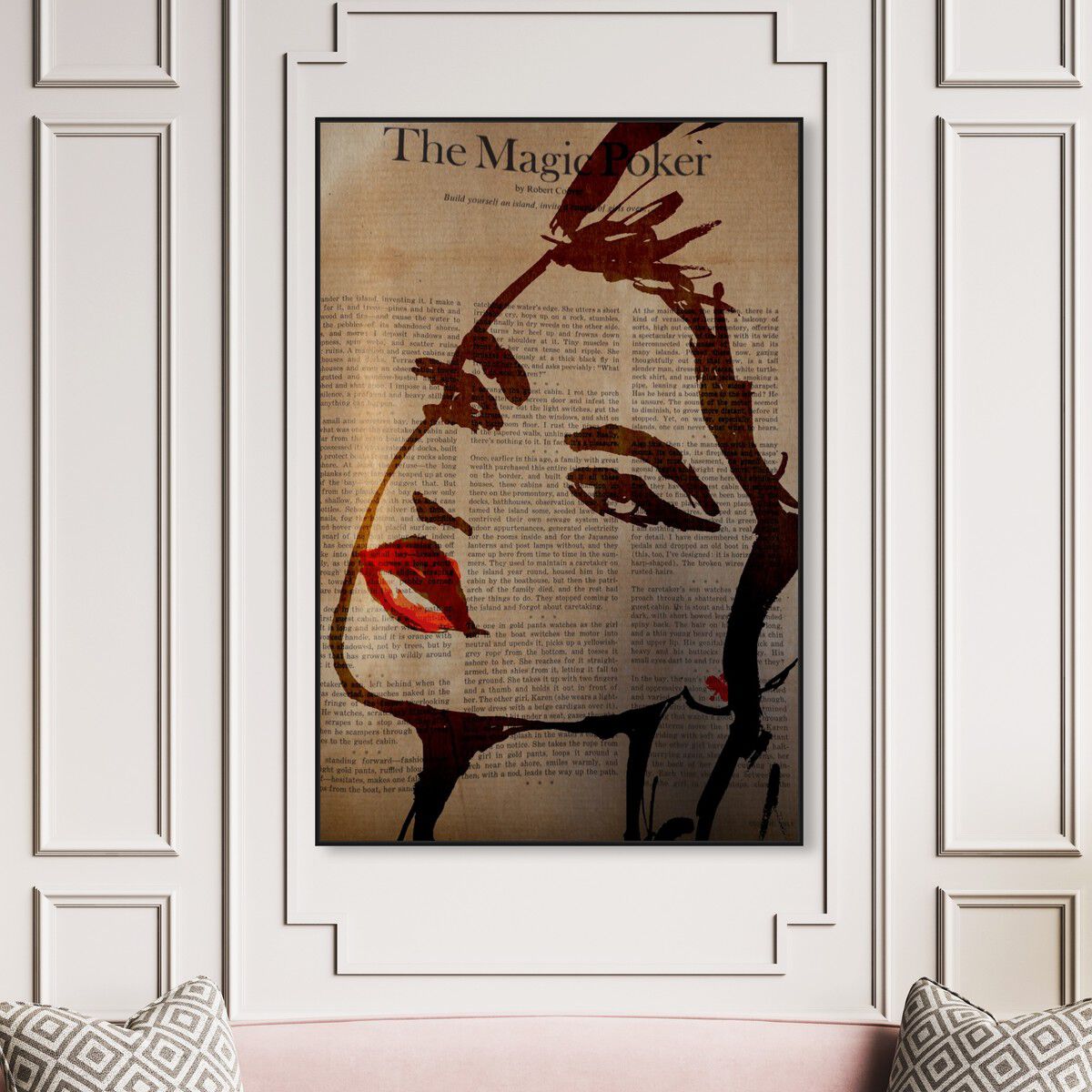 36x54/Framed Canvas/BFL