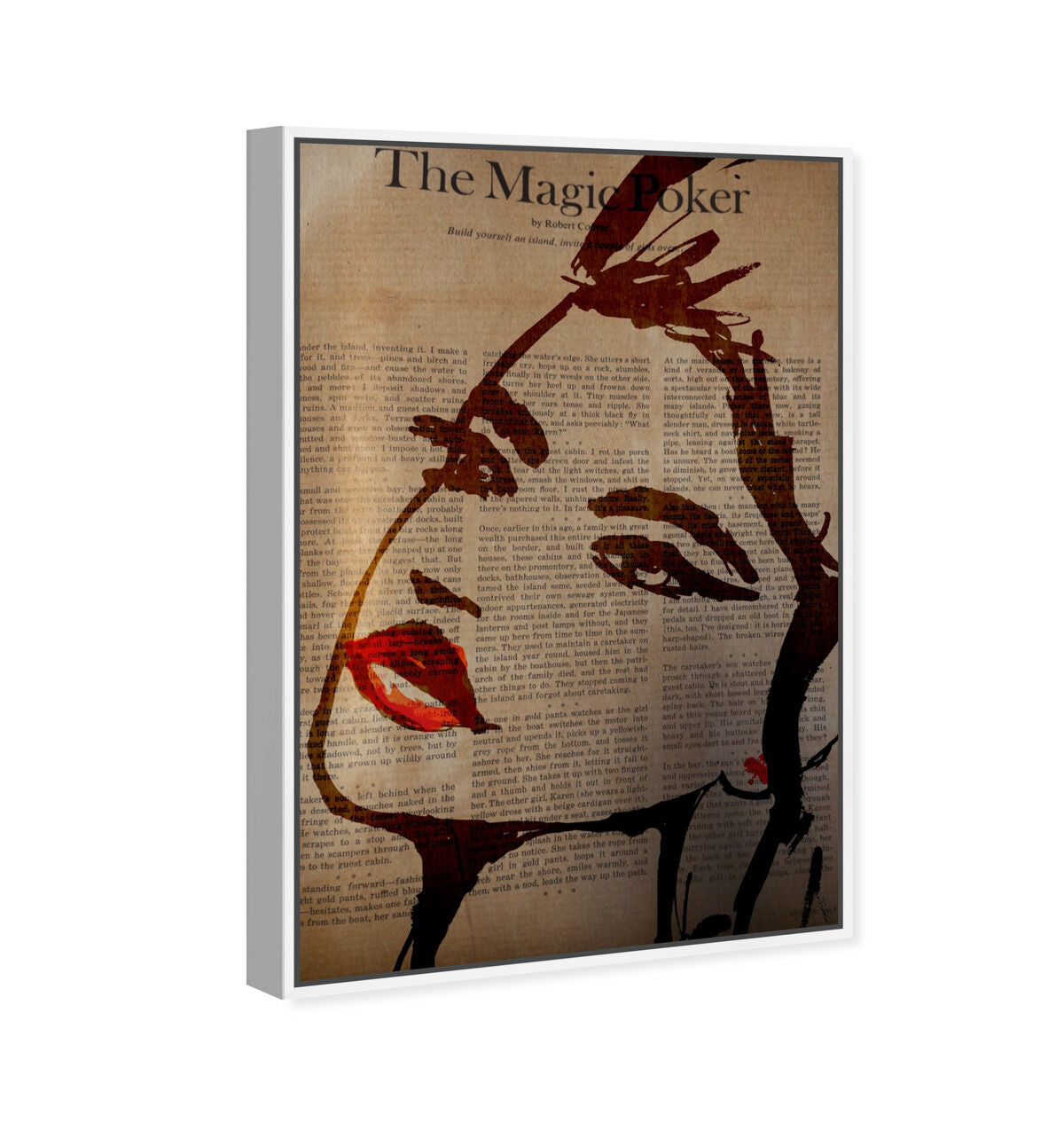 36x54/Framed Canvas/WFL