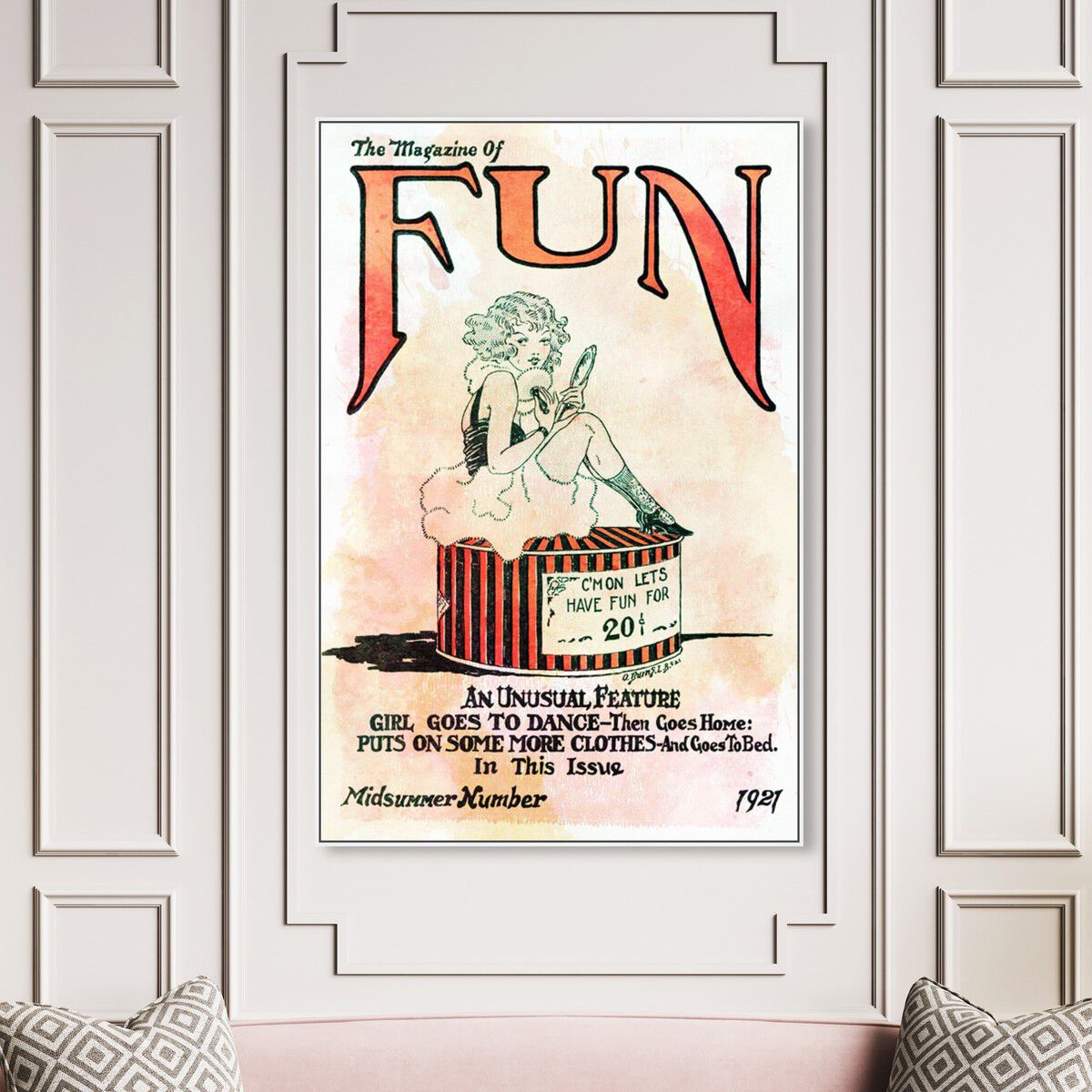 36x54/Framed Canvas/WFL