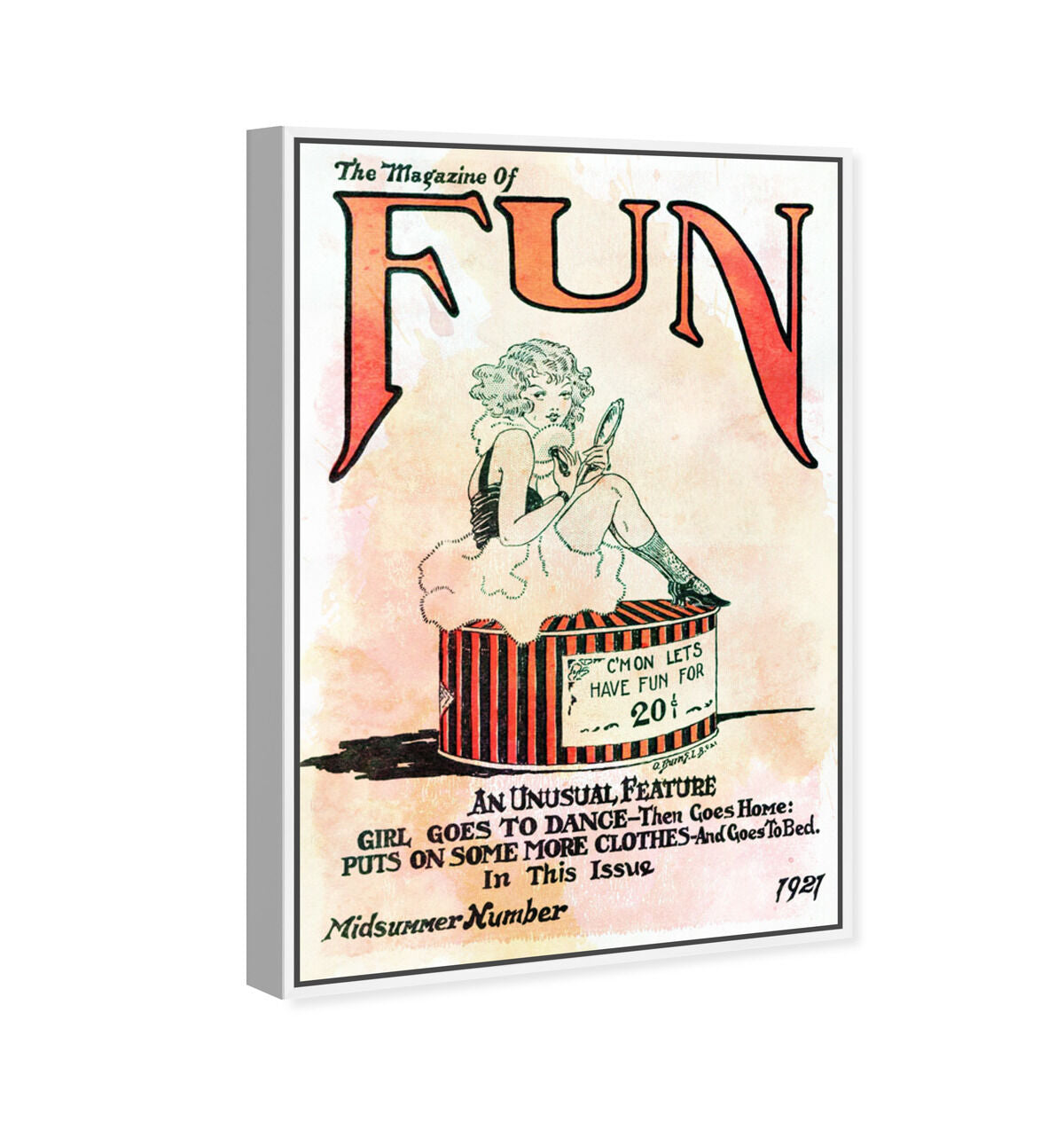 36x54/Framed Canvas/WFL