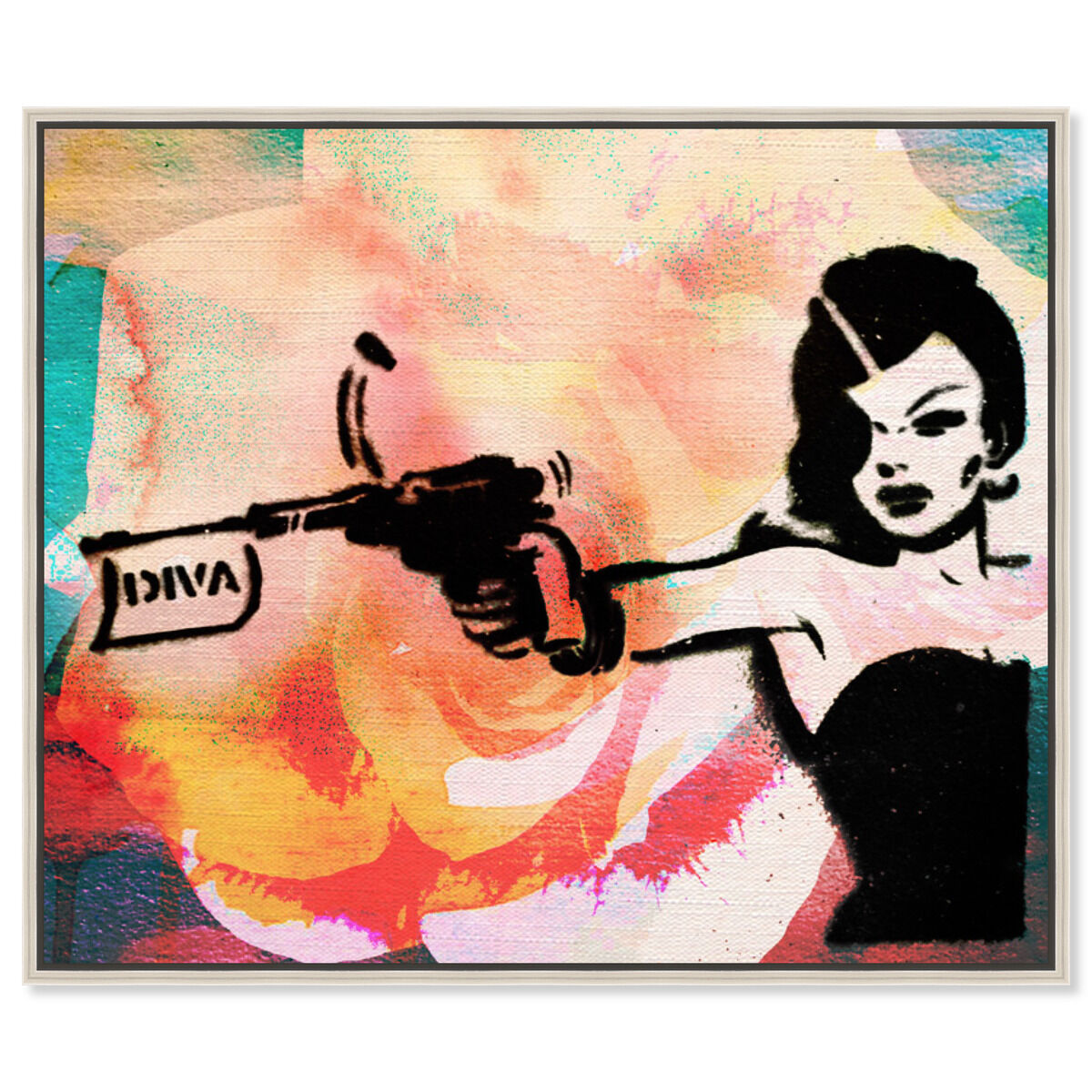 45x36/Framed Canvas/CFL