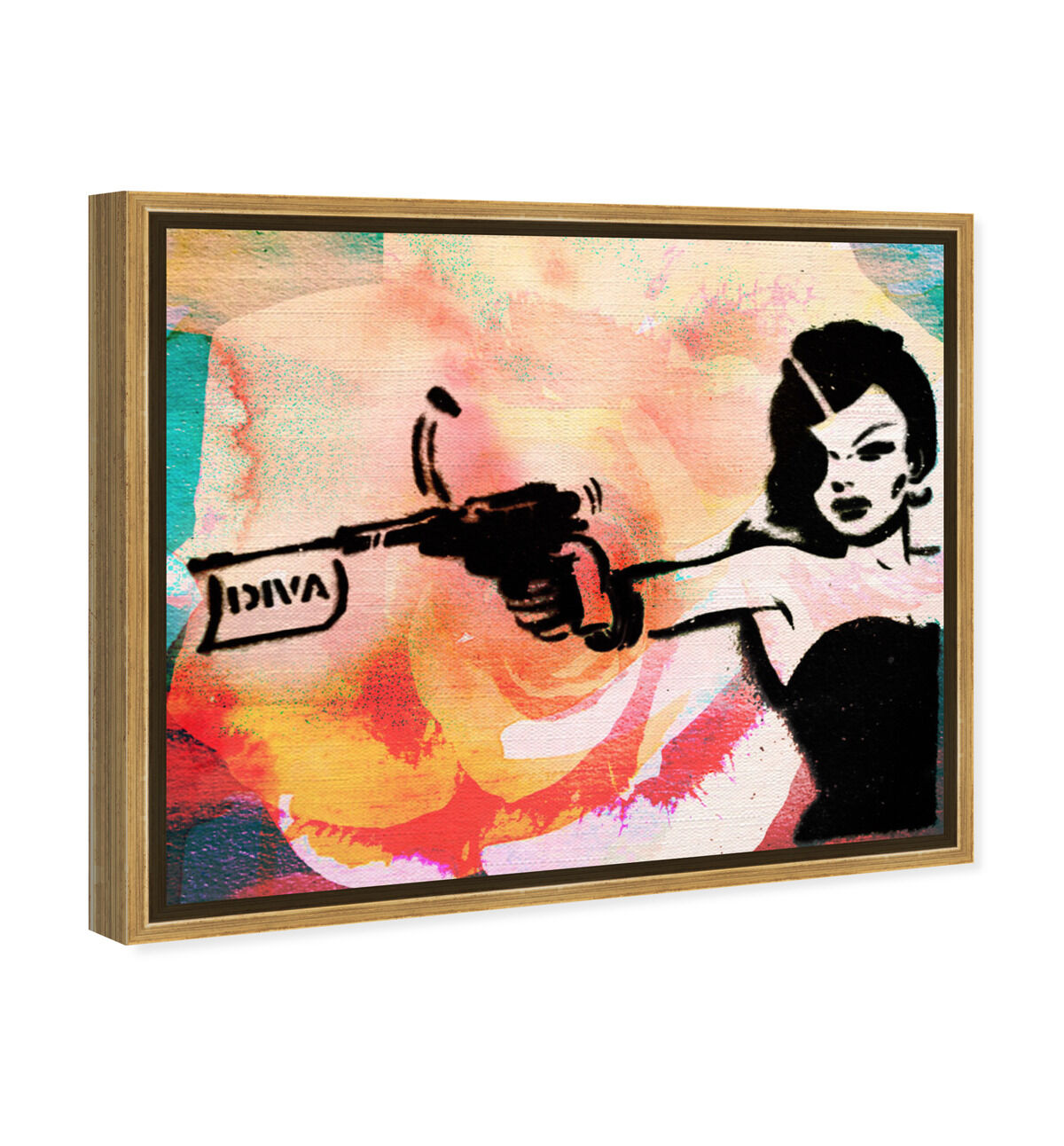 45x36/Framed Canvas/PSGLD