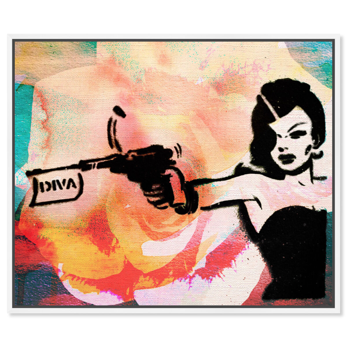 45x36/Framed Canvas/WFL