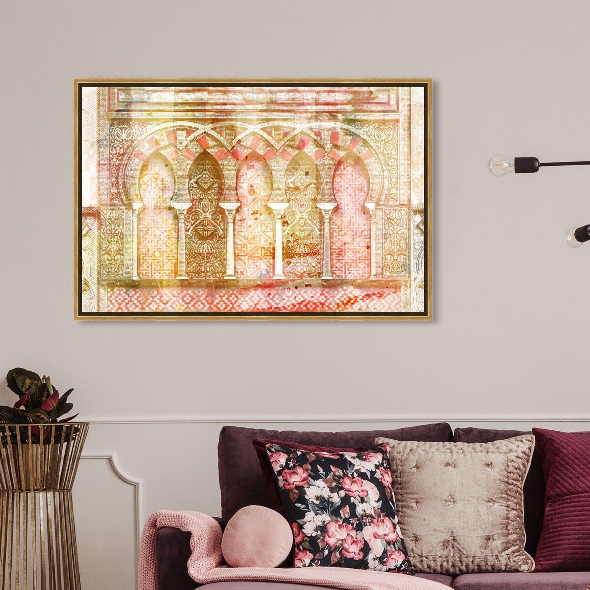 54x36/Framed Canvas/PSGLD