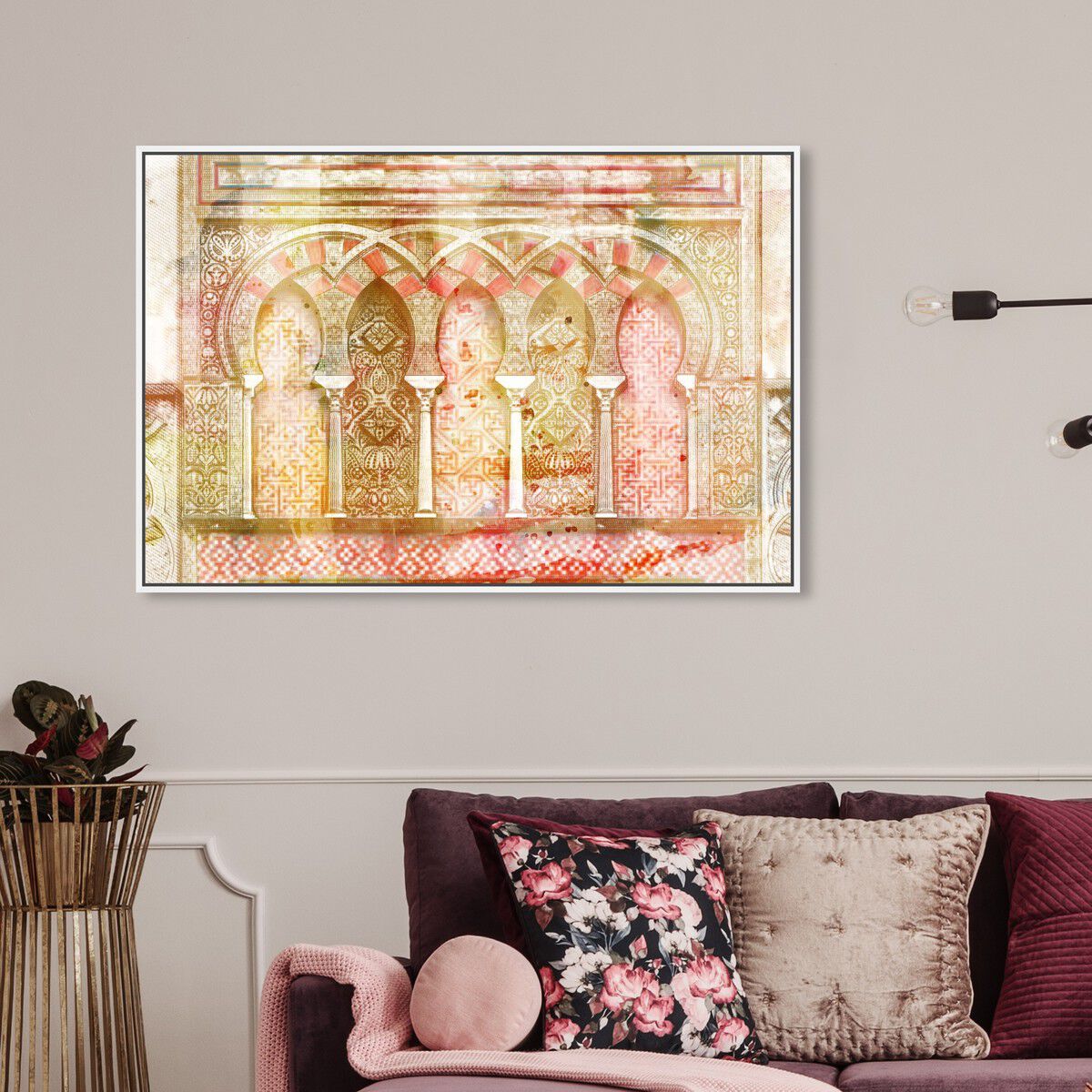 54x36/Framed Canvas/WFL