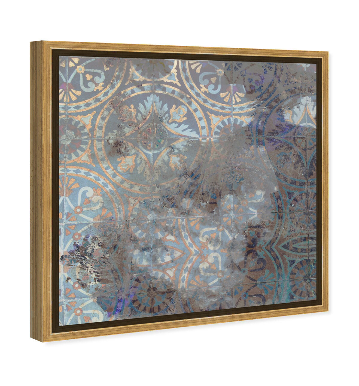 40x40/Framed Canvas/PSGLD