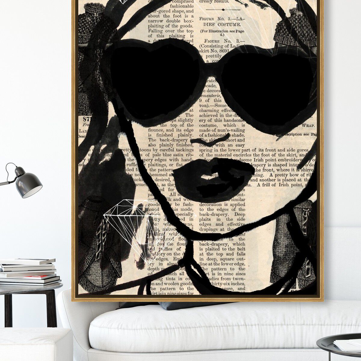 54x36/Framed Canvas/PSGLD