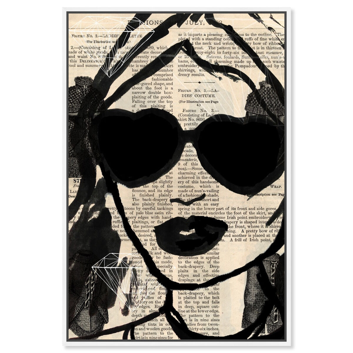 54x36/Framed Canvas/WFL