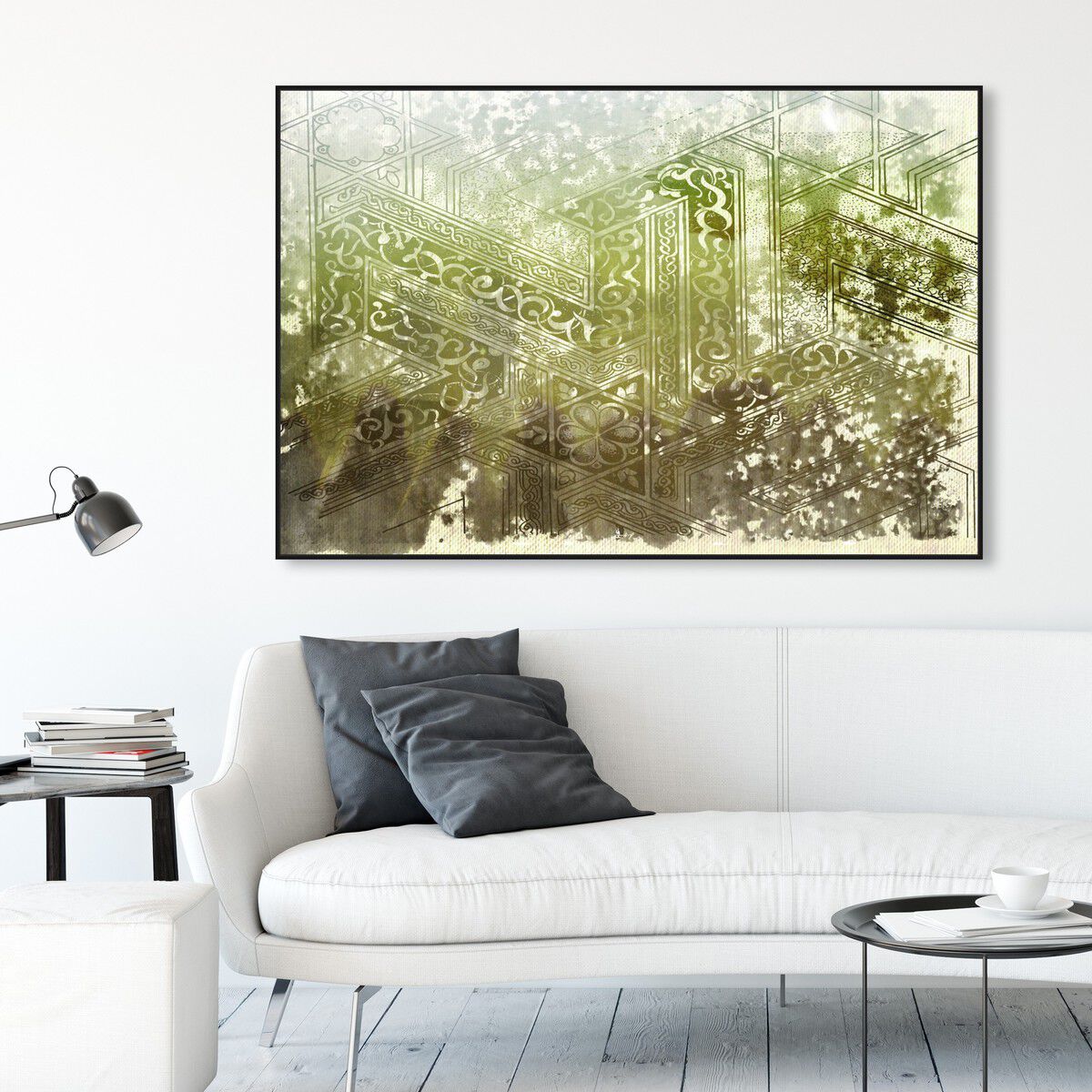 54x36/Framed Canvas/BFL