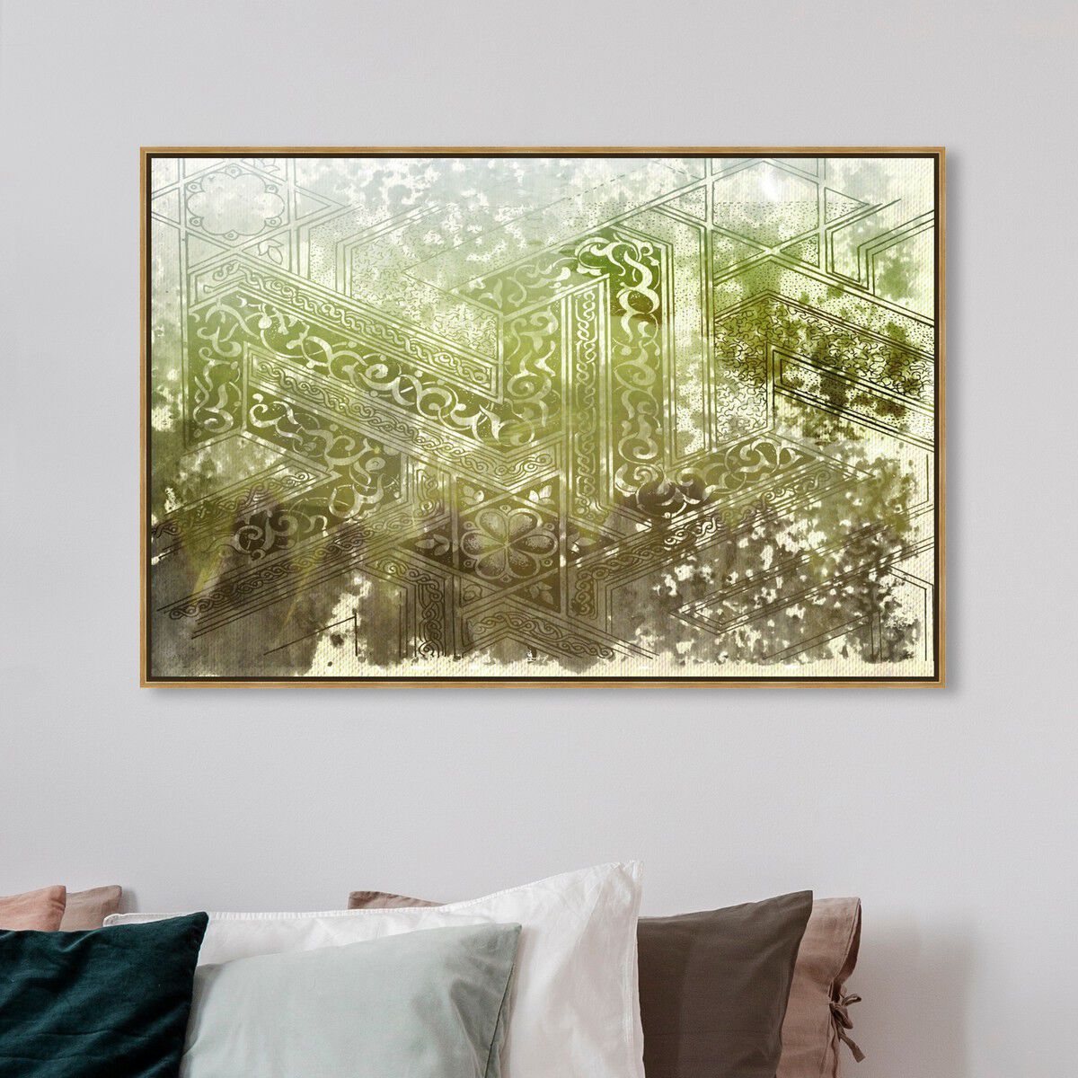 54x36/Framed Canvas/PSGLD