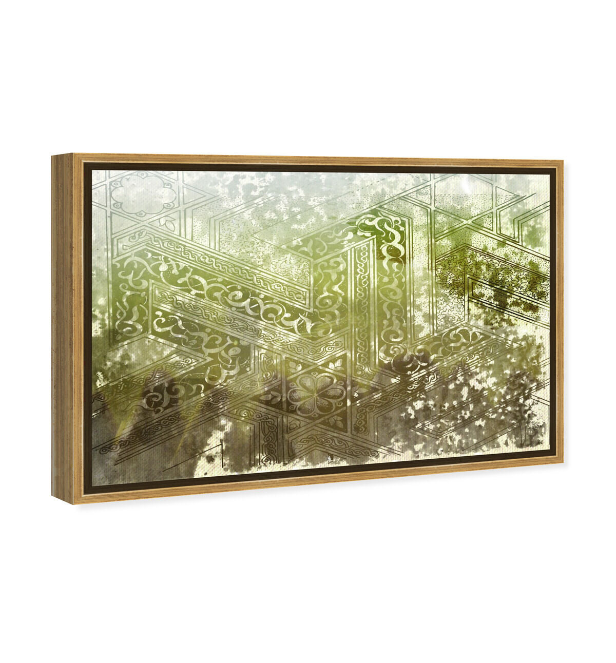 54x36/Framed Canvas/PSGLD
