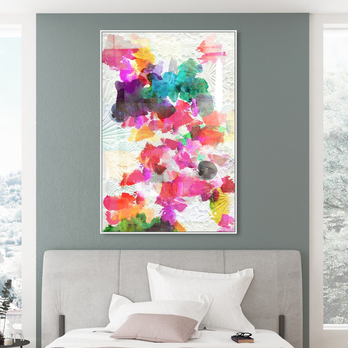 36x54/Framed Canvas/WFL