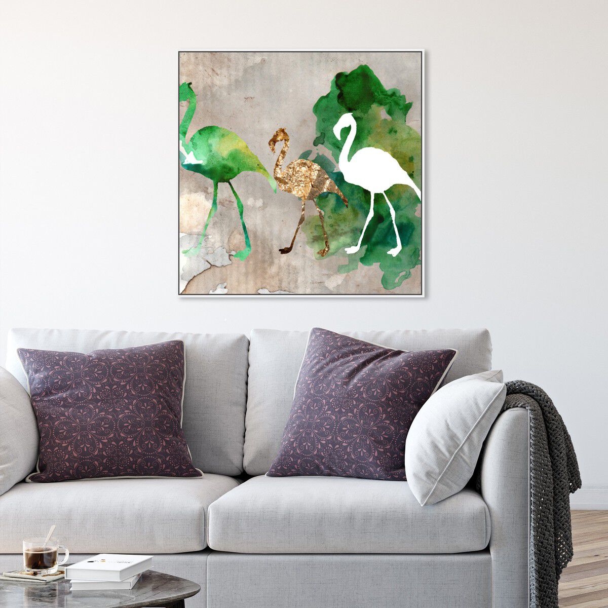 40x40/Framed Canvas/WFL
