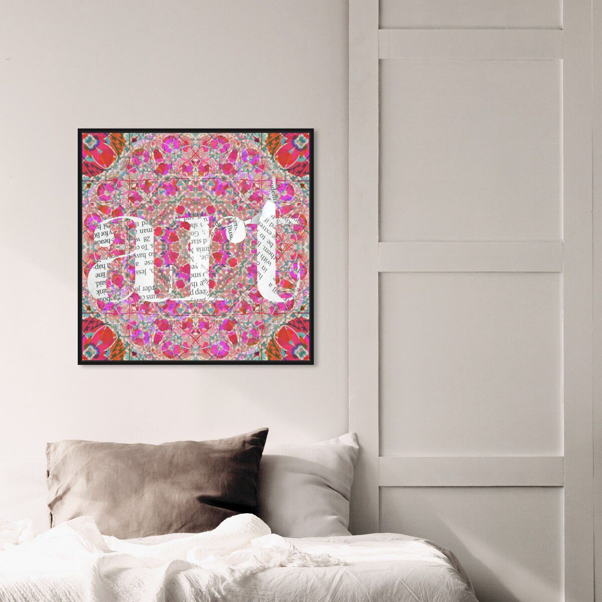 40x40/Framed Canvas/BFL