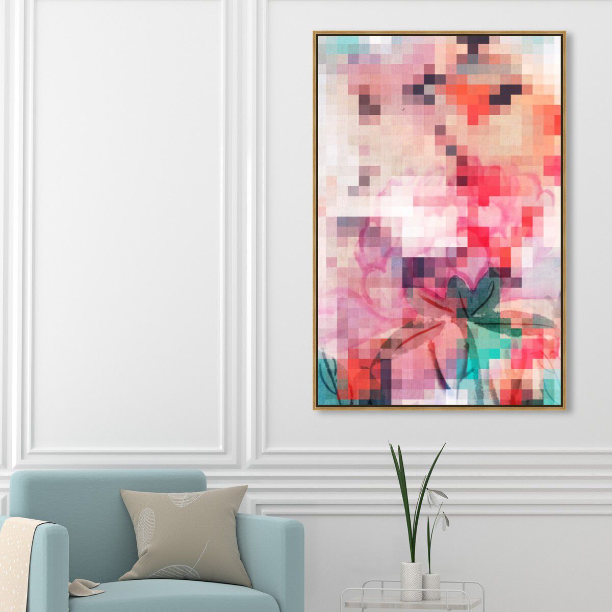 36x54/Framed Canvas/PSGLD