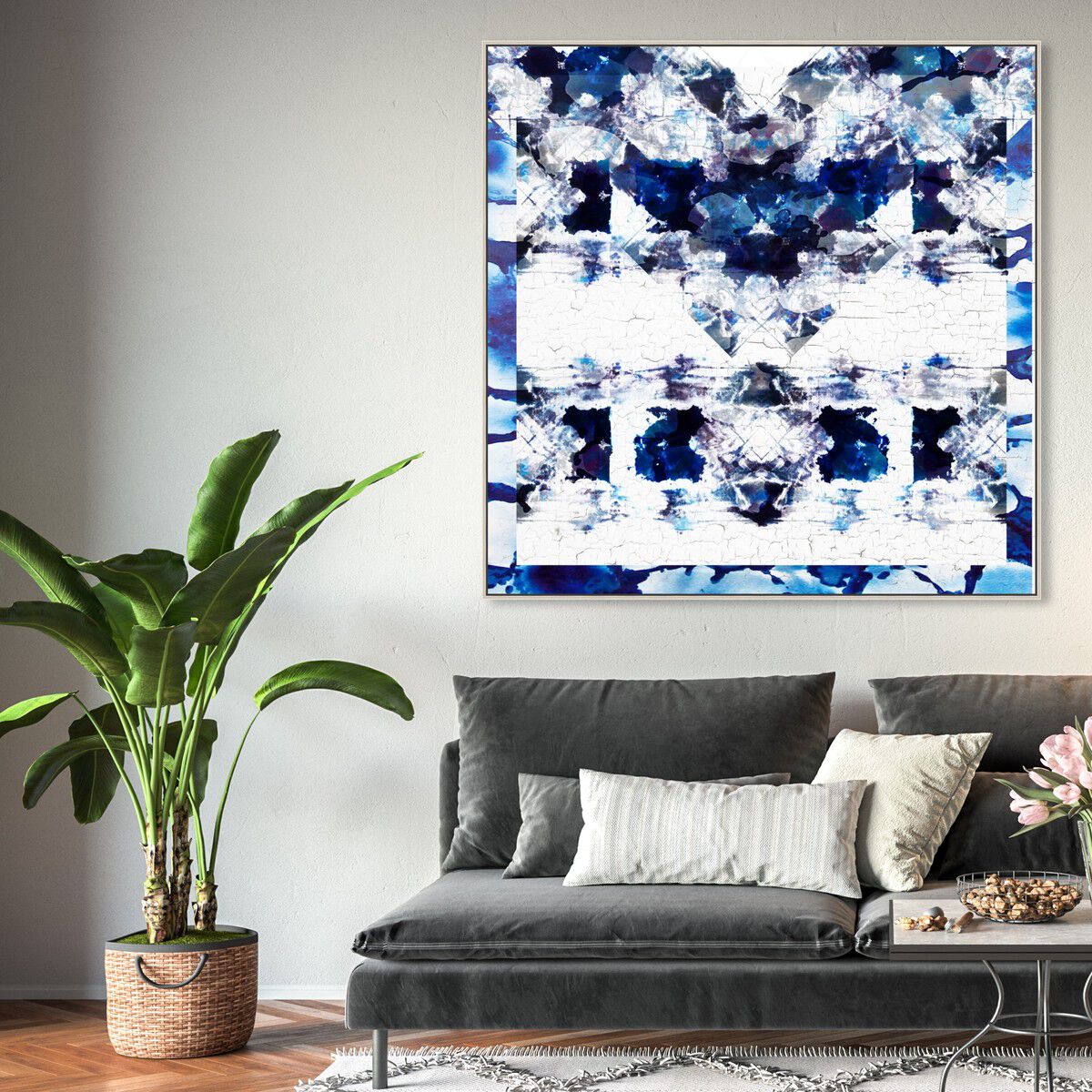 40x40/Framed Canvas/CFL