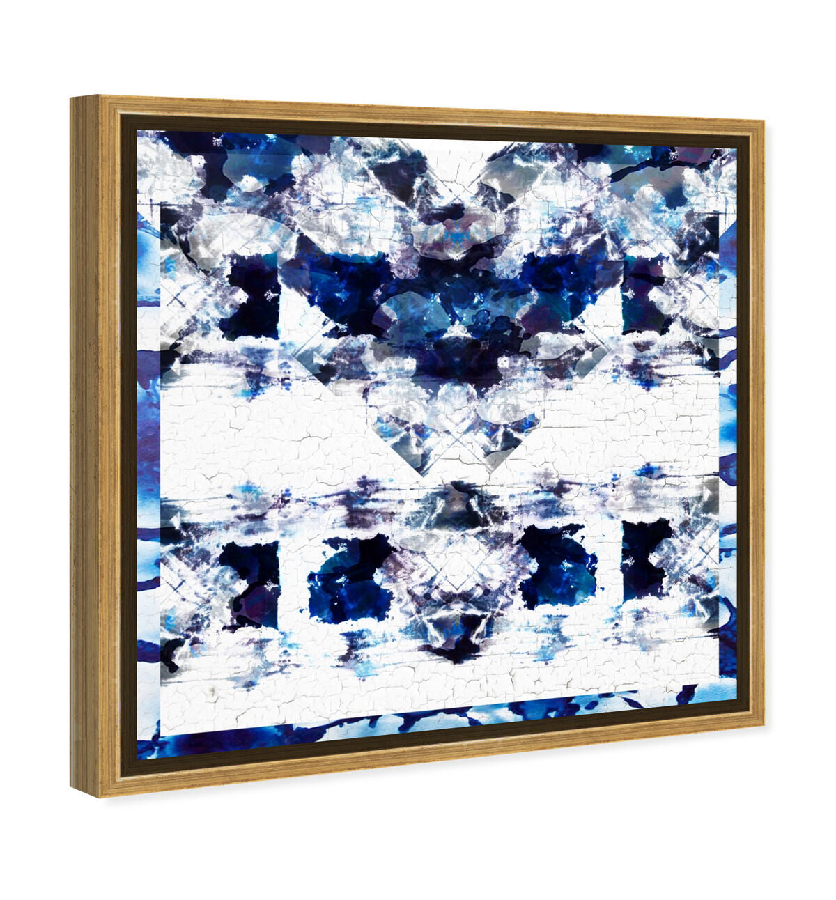 40x40/Framed Canvas/PSGLD