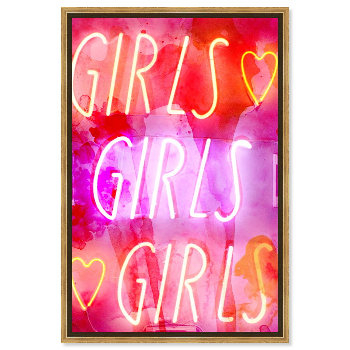 36x54/Framed Canvas/PSGLD