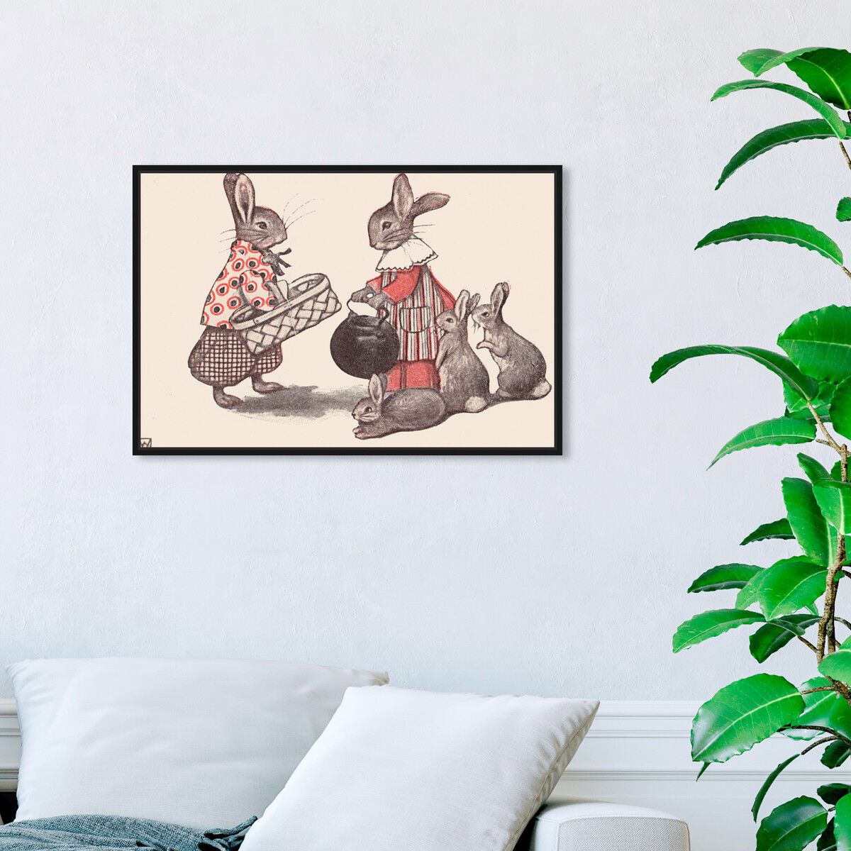 54x36/Framed Canvas/BFL