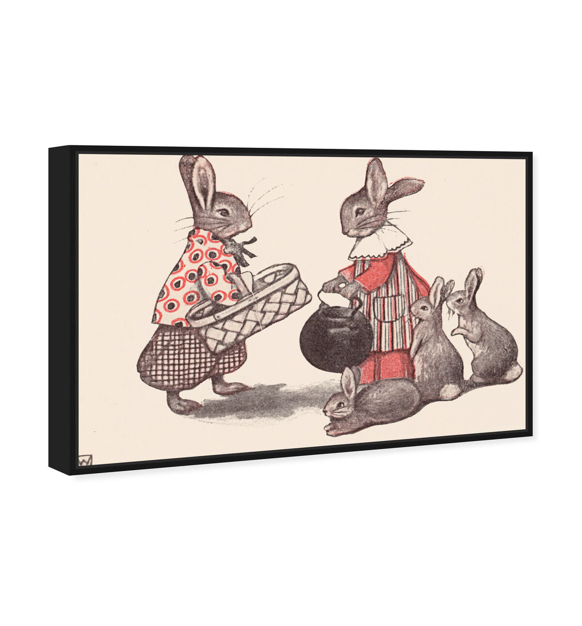 54x36/Framed Canvas/BFL