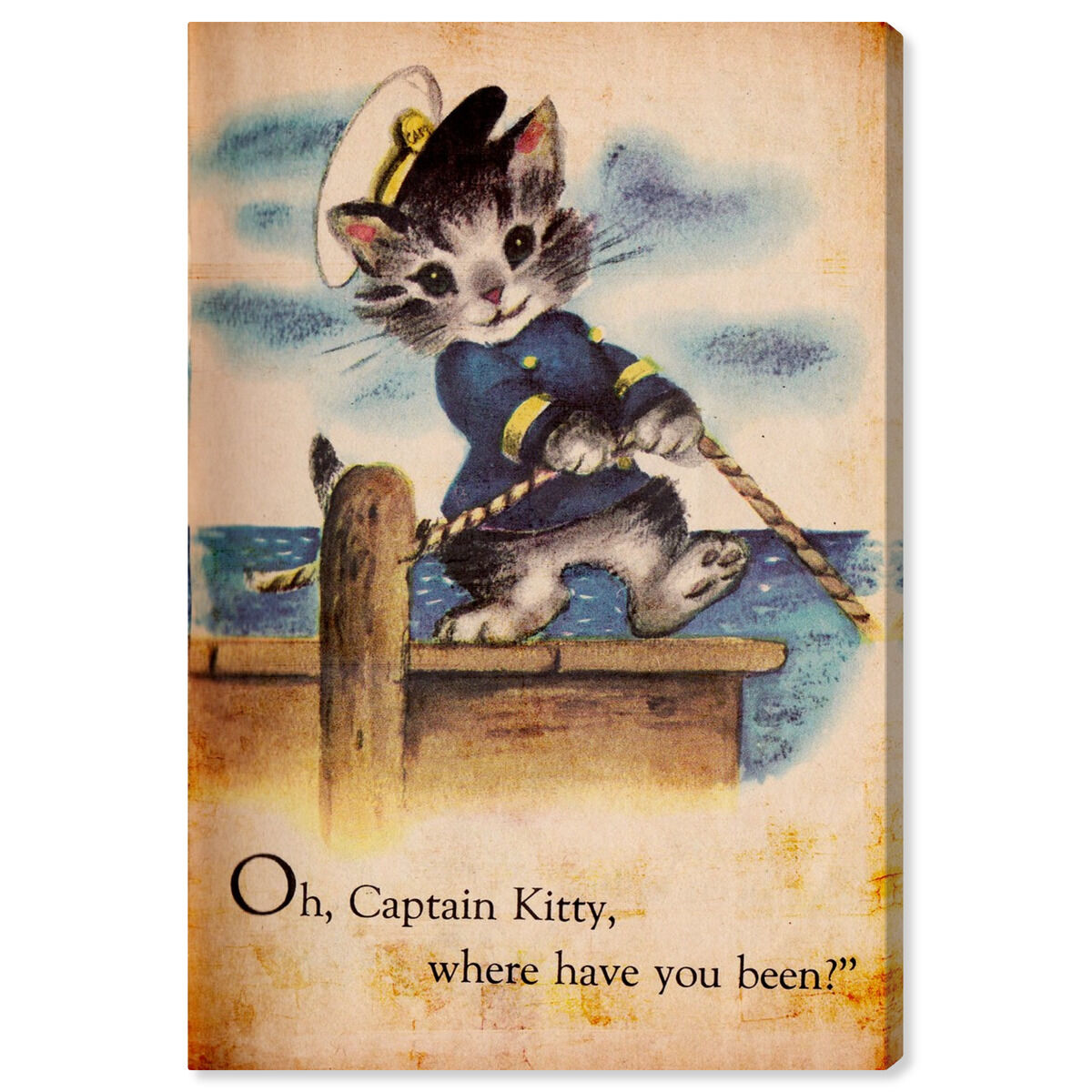 Captain Kitty | By Oliver Gal