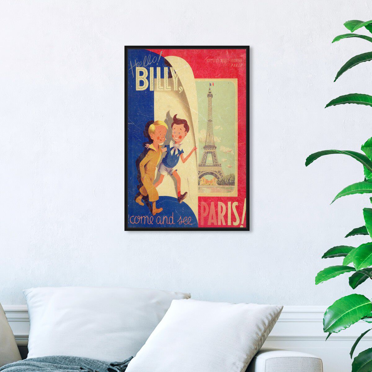 36x54/Framed Canvas/BFL