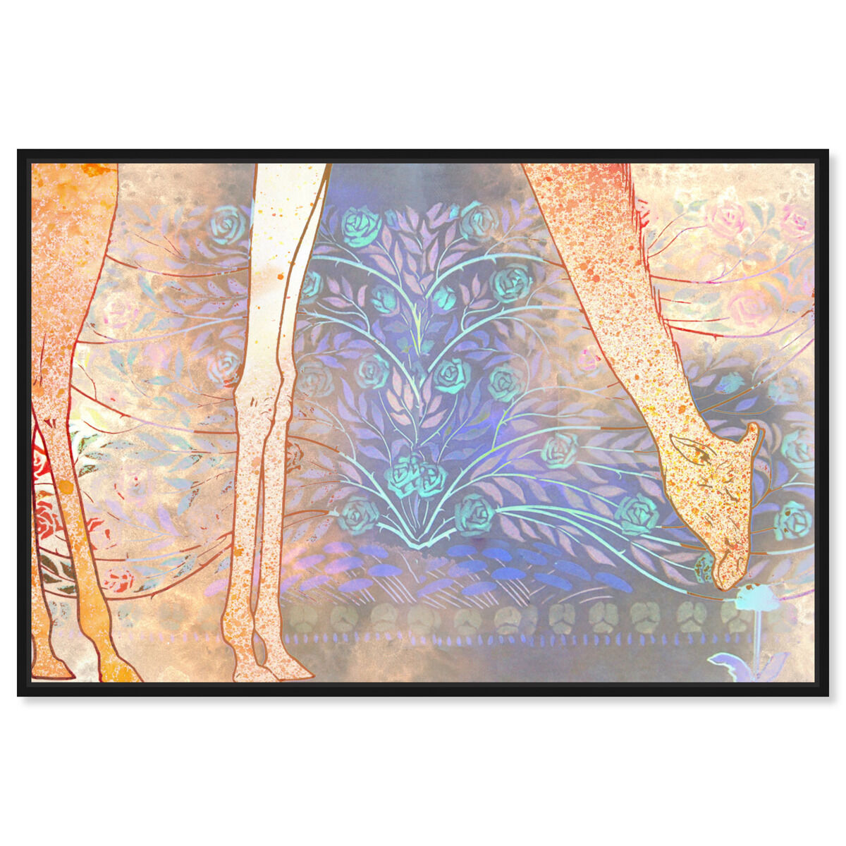 54x36/Framed Canvas/BFL