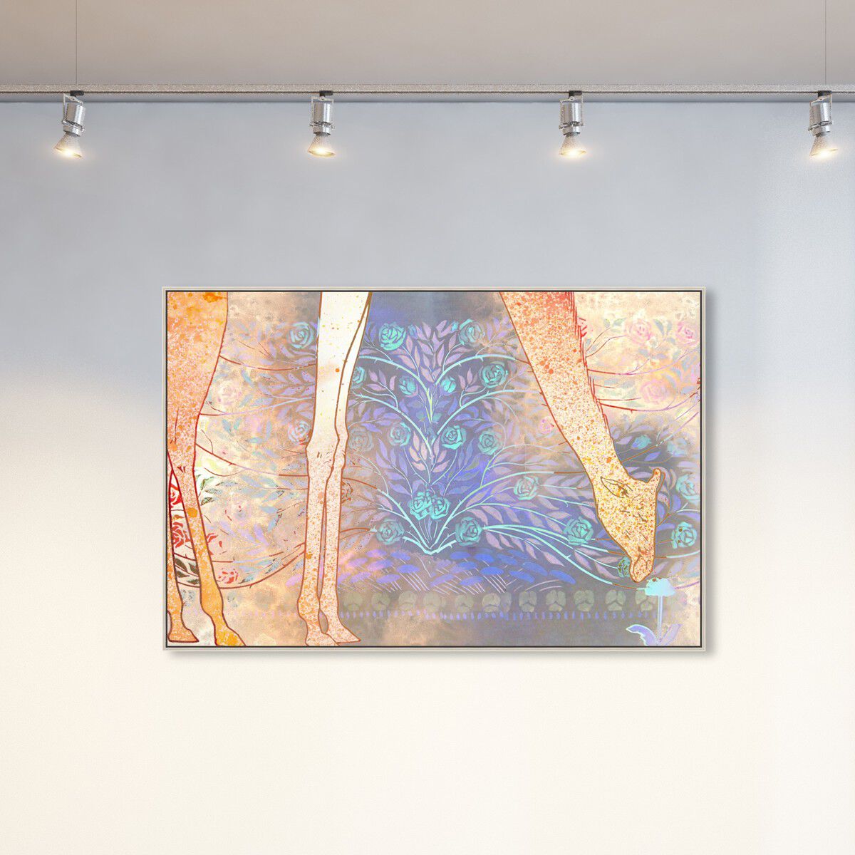 54x36/Framed Canvas/CFL