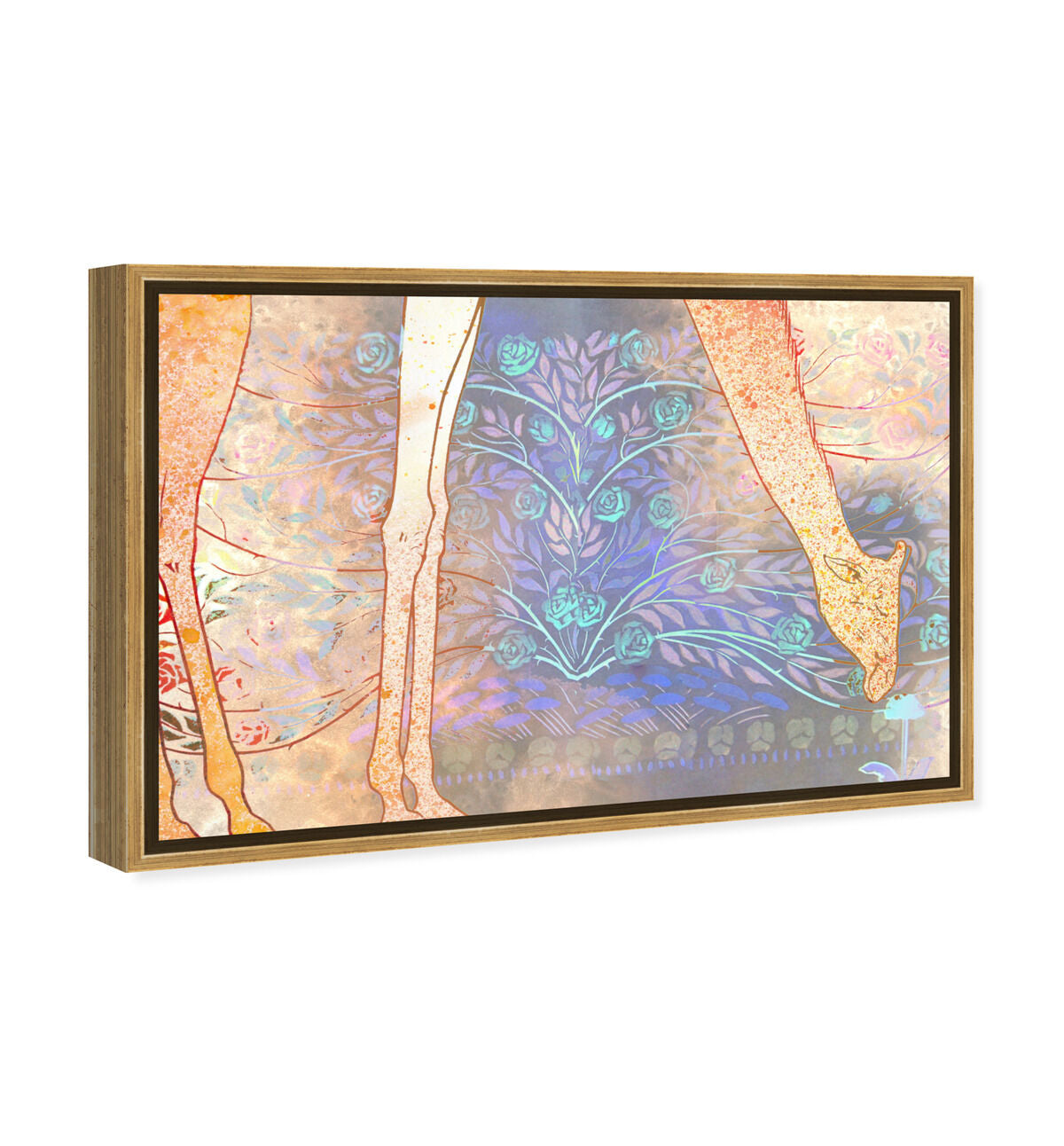 54x36/Framed Canvas/PSGLD