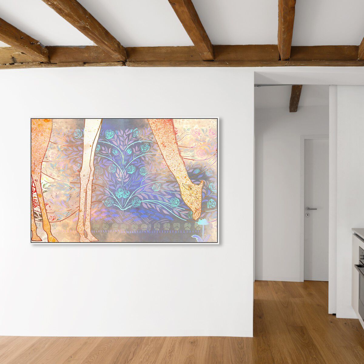 54x36/Framed Canvas/WFL