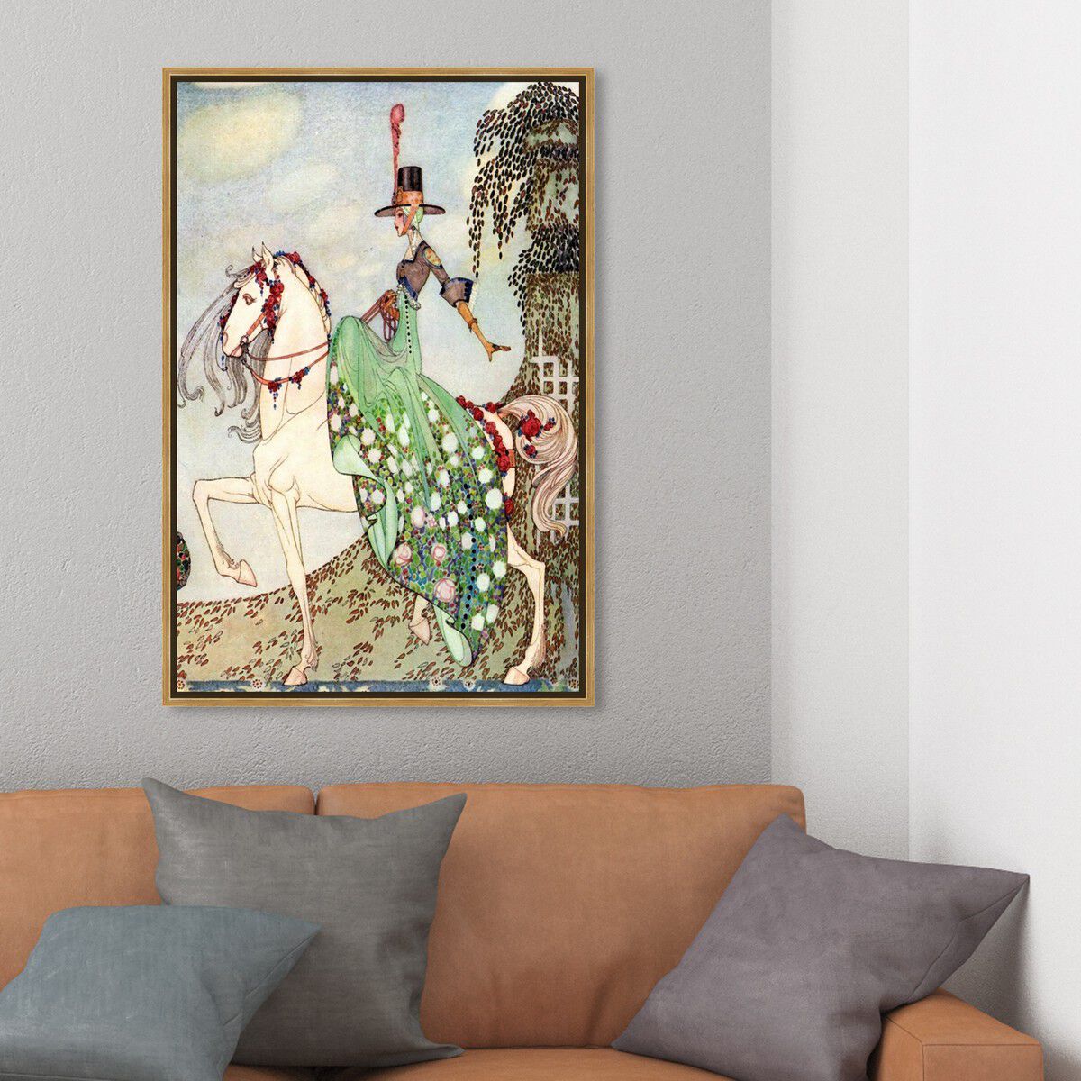 36x54/Framed Canvas/PSGLD